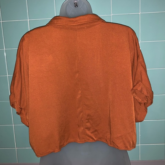 Orange crop top - Picture 4 of 6